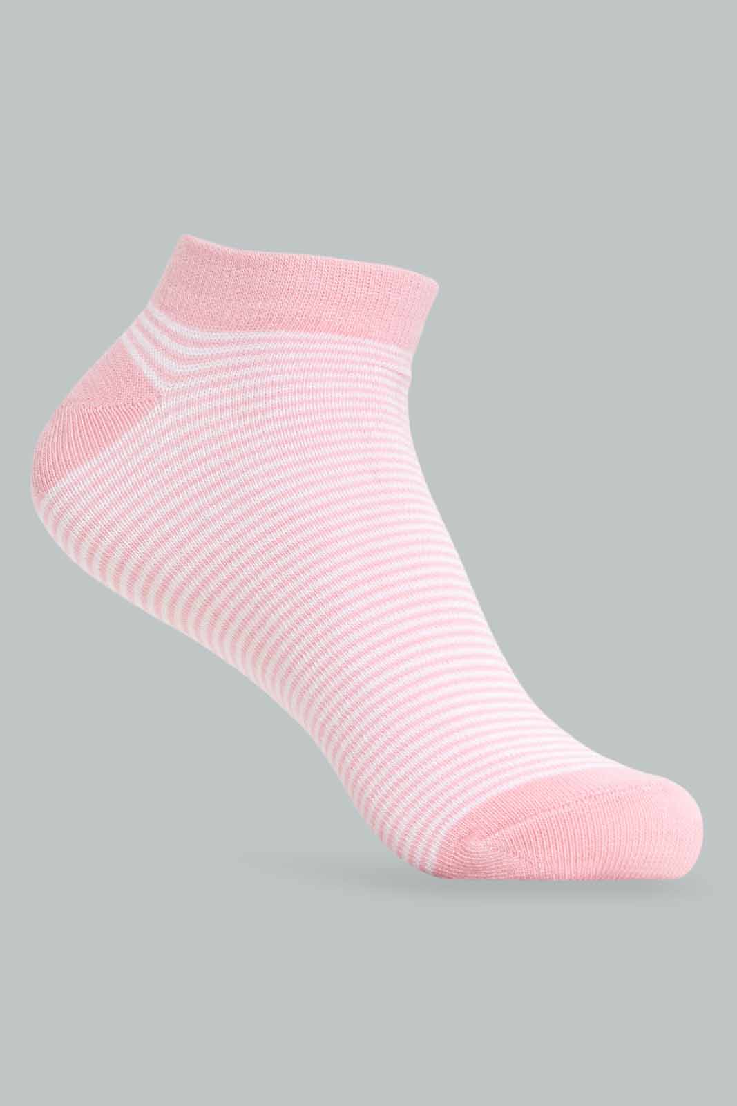 Redtag-Women-Fashion-Printed-Ankle-Socks-Pack-Of-5-365,-Category:Socks,-Colour:Assorted,-Deals:New-In,-Dept:Ladieswear,-Filter:Women's-Clothing,-New-In-Women-APL,-Non-Sale,-Section:Women,-Women-Socks--