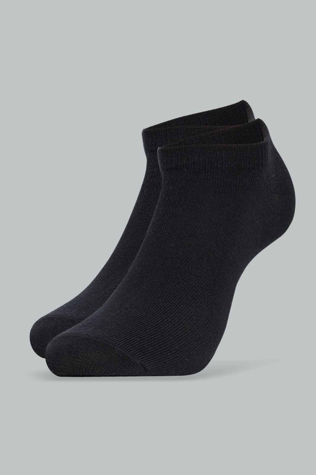 Redtag-Women-Black-Ankle-Socks-Pack-Of-5-365,-Category:Socks,-Colour:Black,-Deals:New-In,-Dept:Ladieswear,-Filter:Women's-Clothing,-New-In-Women-APL,-Non-Sale,-Section:Women,-Women-Socks--