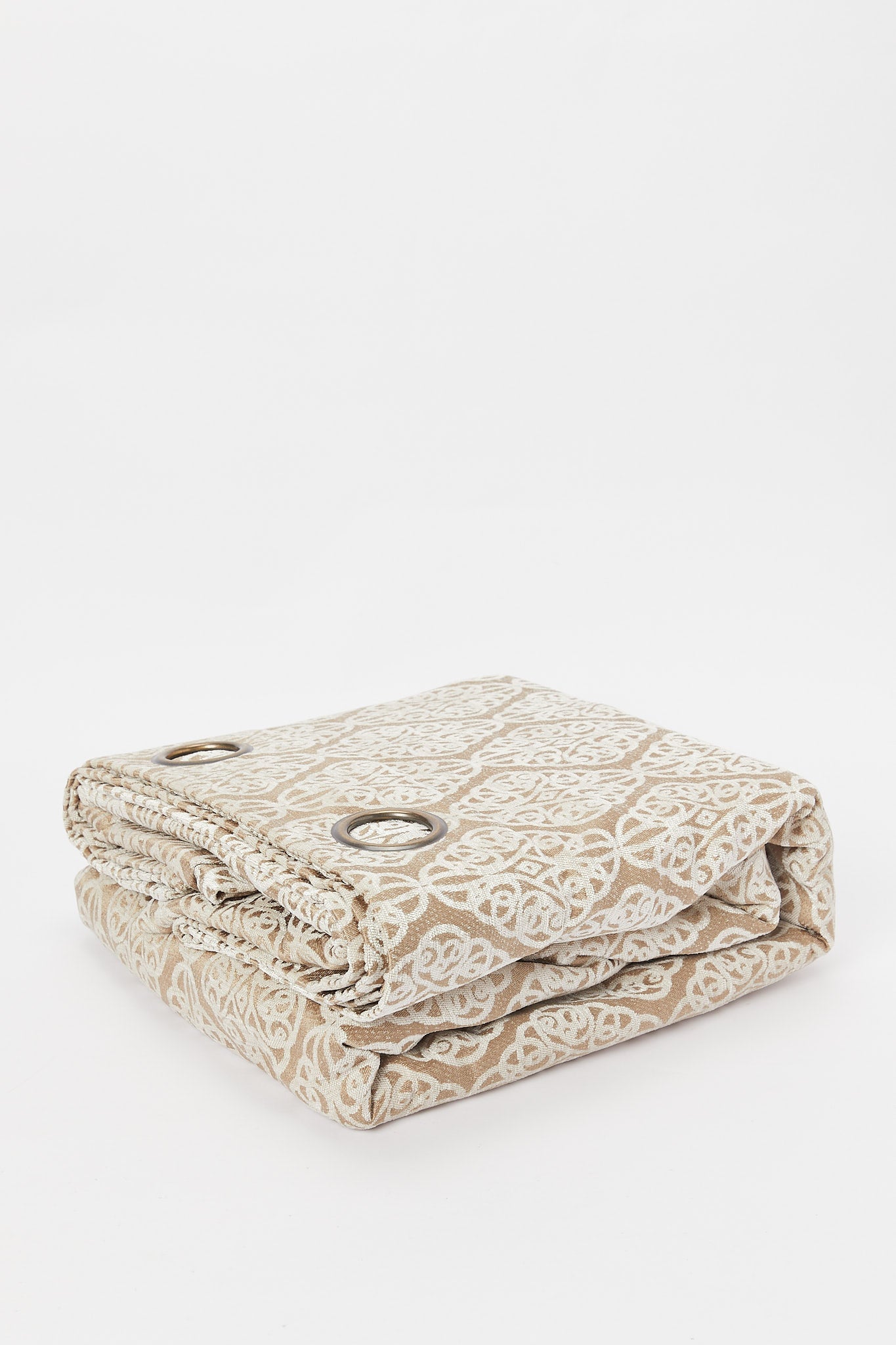 Redtag-Beige--2-Piece-Jacquard-Curtain-With-Grommet-(Without-Lining)-Category:Curtains,-Colour:Beige,-Deals:New-In,-Filter:Home-Bedroom,-H1:HMW,-H2:BED,-H3:BCC,-H4:CUR,-HMW-BED-Curtains,-New-In-HMW-BED,-Non-Sale,-Packs,-Promo:JULIETTE,-S23B,-Season:S23B,-Section:Homewares,-Set:Set-of-2,-Style:SET-OF-2-Home-Bedroom-