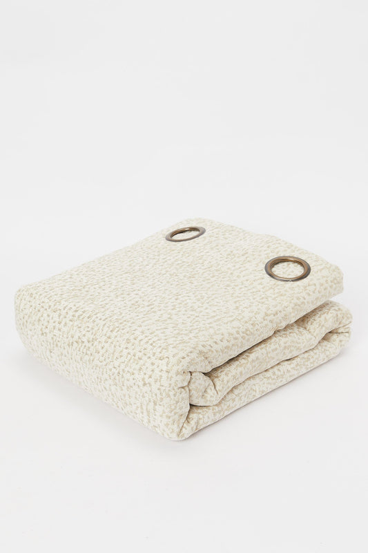 Redtag-Beige--2-Piece-Textured-Jacquard-Curtain-With-Grommet-(Without-Lining)-Category:Curtains,-Colour:Beige,-Deals:New-In,-Filter:Home-Bedroom,-H1:HMW,-H2:BED,-H3:BCC,-H4:CUR,-HMW-BED-Curtains,-New-In-HMW-BED,-Non-Sale,-Packs,-Promo:STELLA,-S23B,-Season:S23B,-Section:Homewares,-Set:Set-of-2,-Style:SET-OF-2-Home-Bedroom-