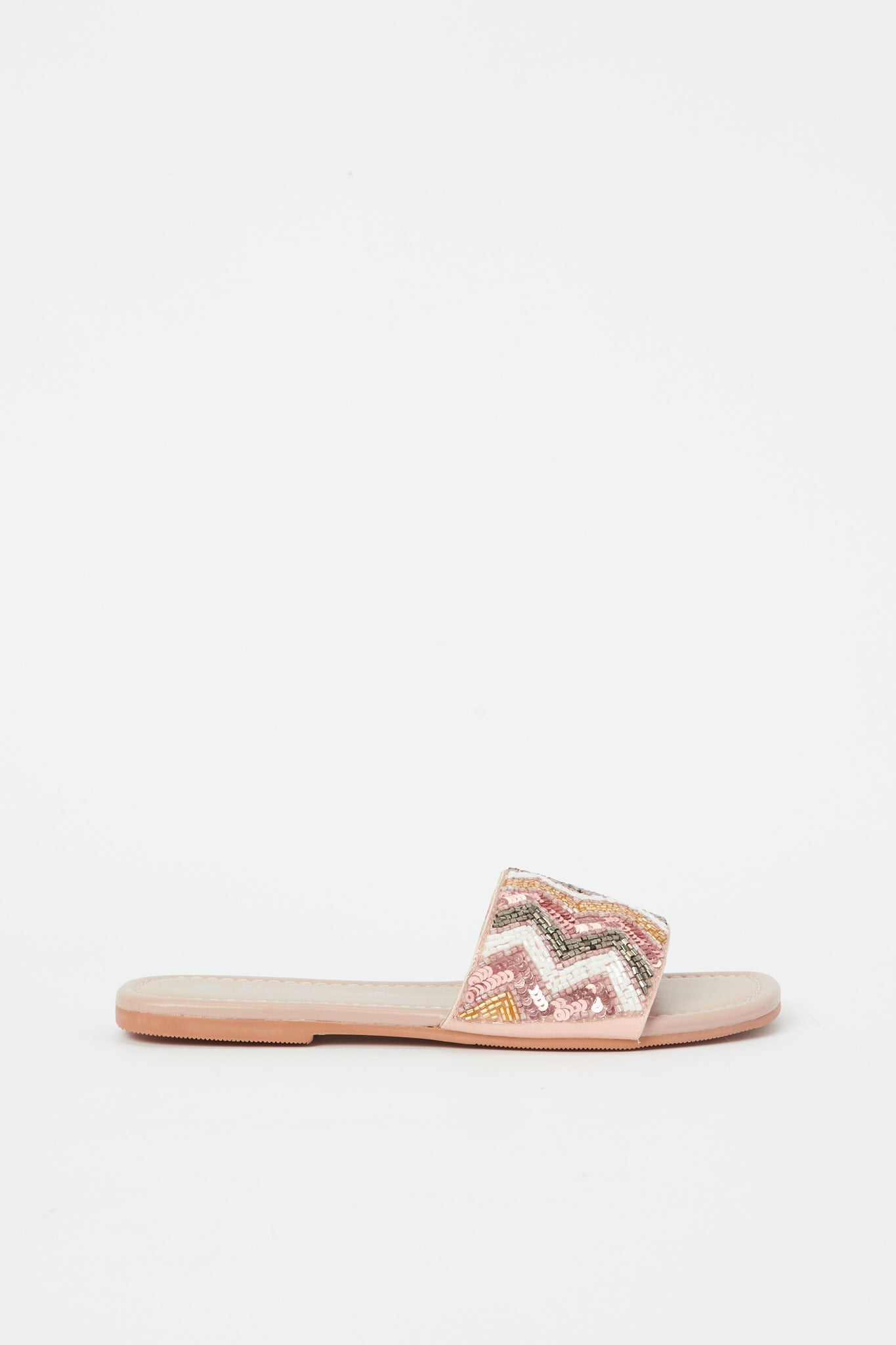 Redtag-Pink-Embllished-Mule-Category:Shoes,-Colour:Pink,-Deals:New-In,-Filter:Women's-Footwear,-H1:FOO,-H2:LAD,-H3:SAF,-H4:SAN,-LEC-Sandals,-New-In-Women-FOO,-Non-Sale,-Promo:,-RMD,-S23C,-Season:S23C,-Section:Women-Women's-