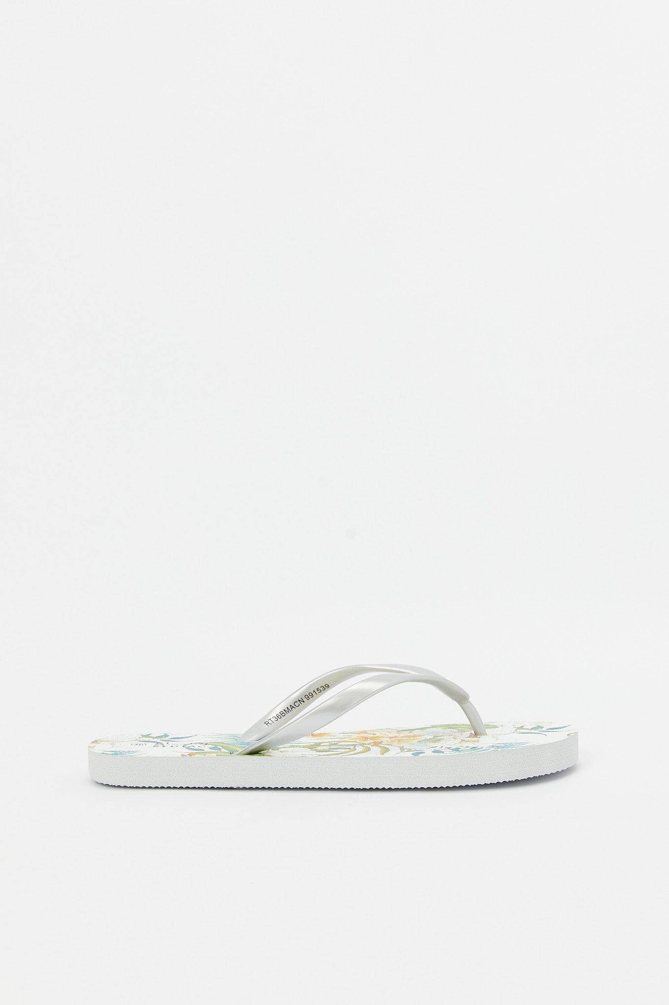 Redtag-Green-Stripe-Floral-Flip-Flop-Category:Shoes,-Colour:Green,-Deals:New-In,-Filter:Women's-Footwear,-H1:FOO,-H2:LAD,-H3:SAF,-H4:FLF,-N/A,-New-In-Women-FOO,-Non-Sale,-S23B,-Season:S23B,-Section:Women,-Women-Flip-Flops-Women's-