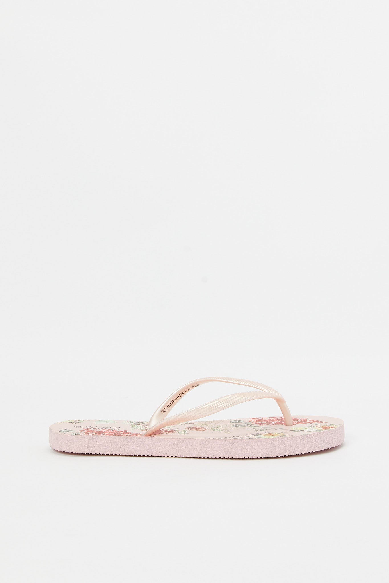 Redtag-Pink-Floral-Flip-Flop-Category:Shoes,-Colour:Pink,-Deals:New-In,-Filter:Women's-Footwear,-H1:FOO,-H2:LAD,-H3:SAF,-H4:FLF,-N/A,-New-In-Women-FOO,-Non-Sale,-S23B,-Season:S23B,-Section:Women,-Women-Flip-Flops-Women's-