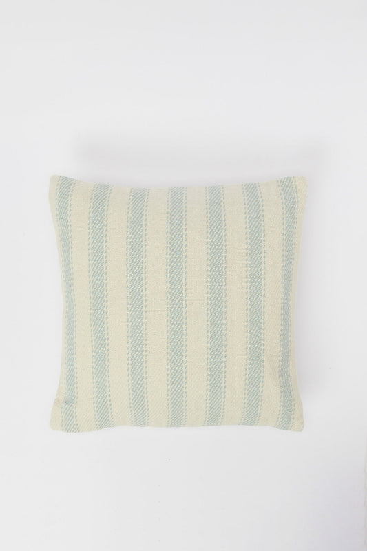 Redtag-Teal-Stripe-Jacquard-Cushion-Category:Cushions,-Colour:Teal,-Deals:New-In,-Filter:Home-Bedroom,-H1:HMW,-H2:BED,-H3:BCC,-H4:CUS,-HMW-BED-Cushions,-New-In-HMW-BED,-Non-Sale,-Promo:RIVA,-S23B,-Season:S23B,-Section:Homewares,-Style:JACQUARD-Home-Bedroom-