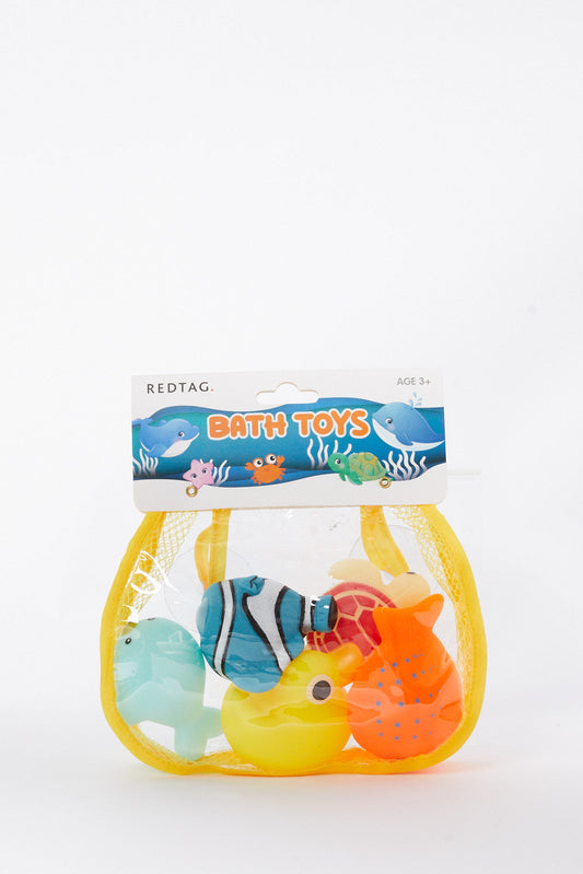 Redtag-Assorted-Marine-Animal-Bath-Toys-Category:Toys,-Colour:Assorted,-Filter:Newborn-Accessories,-H1:ACC,-H2:NBN,-H3:BAO,-H4:HAR,-NBN-Toys,-New-In,-New-In-NBN-ACC,-Non-Sale,-S23A,-Season:S23A,-Section:Boys-(0-to-14Yrs)-New-Born-Baby-