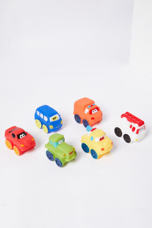 Redtag-Assorted-Car-Bath-Toys-6Pcs-Category:Toys,-Colour:Assorted,-Filter:Newborn-Accessories,-H1:ACC,-H2:NBN,-H3:BAO,-H4:HAR,-NBN-Toys,-New-In,-New-In-NBN-ACC,-Non-Sale,-S23A,-Season:S23A,-Section:Boys-(0-to-14Yrs)-New-Born-Baby-