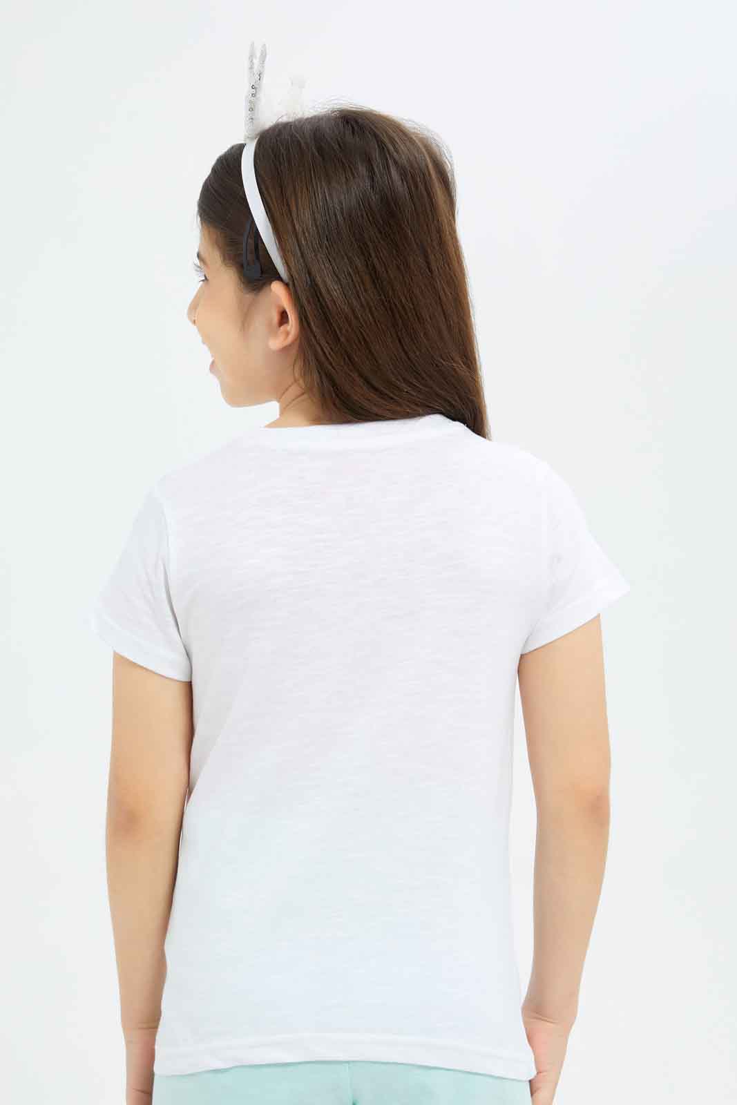 Redtag-Girls-Cream-With-Embro-Top-Category:T-Shirts,-Colour:Cream,-Deals:New-In,-Dept:Girls,-Filter:Girls-(2-to-8-Yrs),-GIR-T-Shirts,-New-In-GIR-APL,-Non-Sale,-S23B,-Section:Girls-(0-to-14Yrs),-TBL-Girls-2 to 8 Years