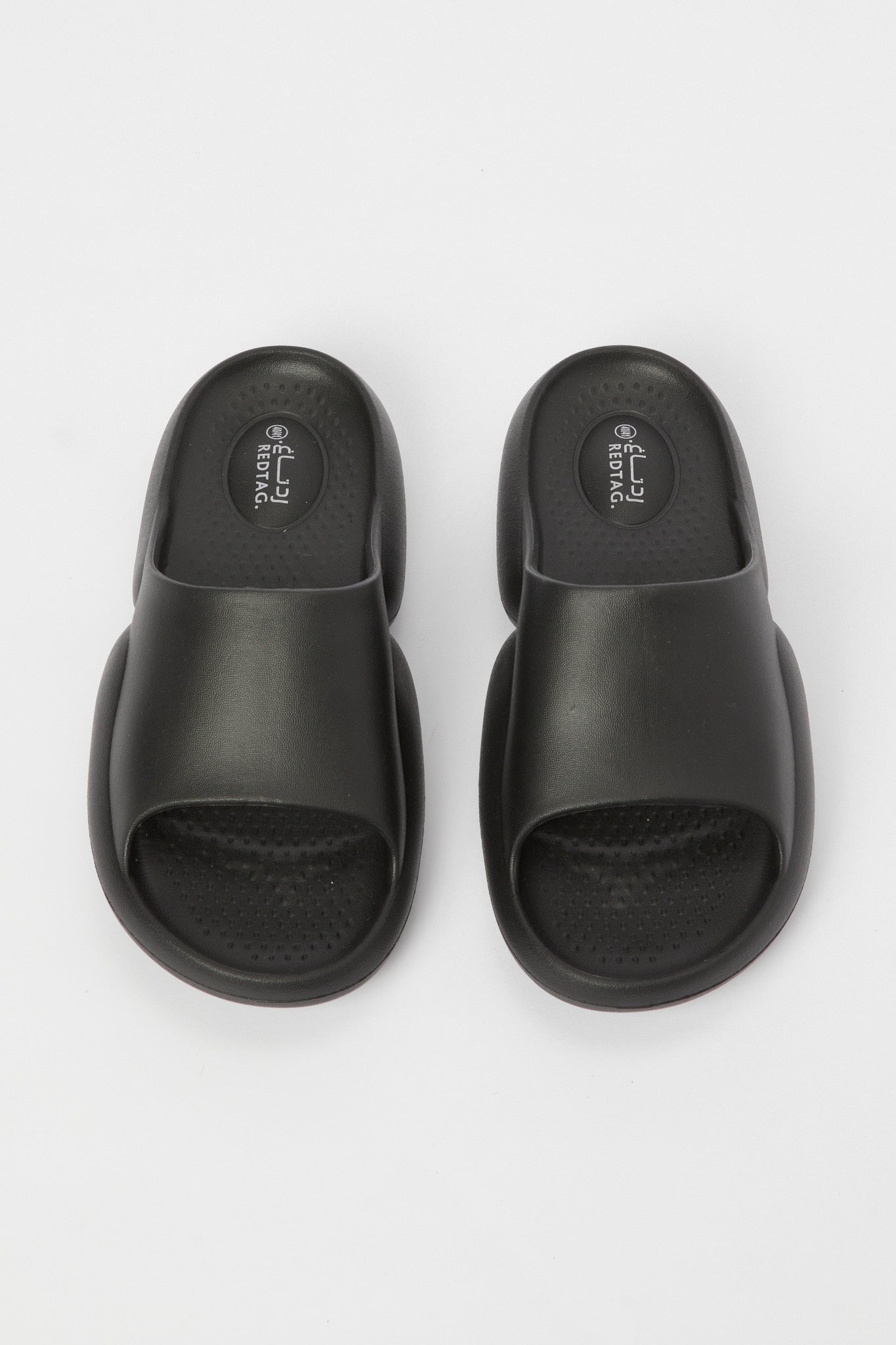 Redtag-Black-Moulded-Platform-Slide-Category:Shoes,-Colour:Black,-Deals:New-In,-Filter:Men's-Footwear,-H1:FOO,-H2:GEN,-H3:SAF,-H4:FLF,-Men-Flip-Flops,-N/A,-New-In-Men-FOO,-Non-Sale,-S23B,-Season:S23B,-Section:Men-Men's-