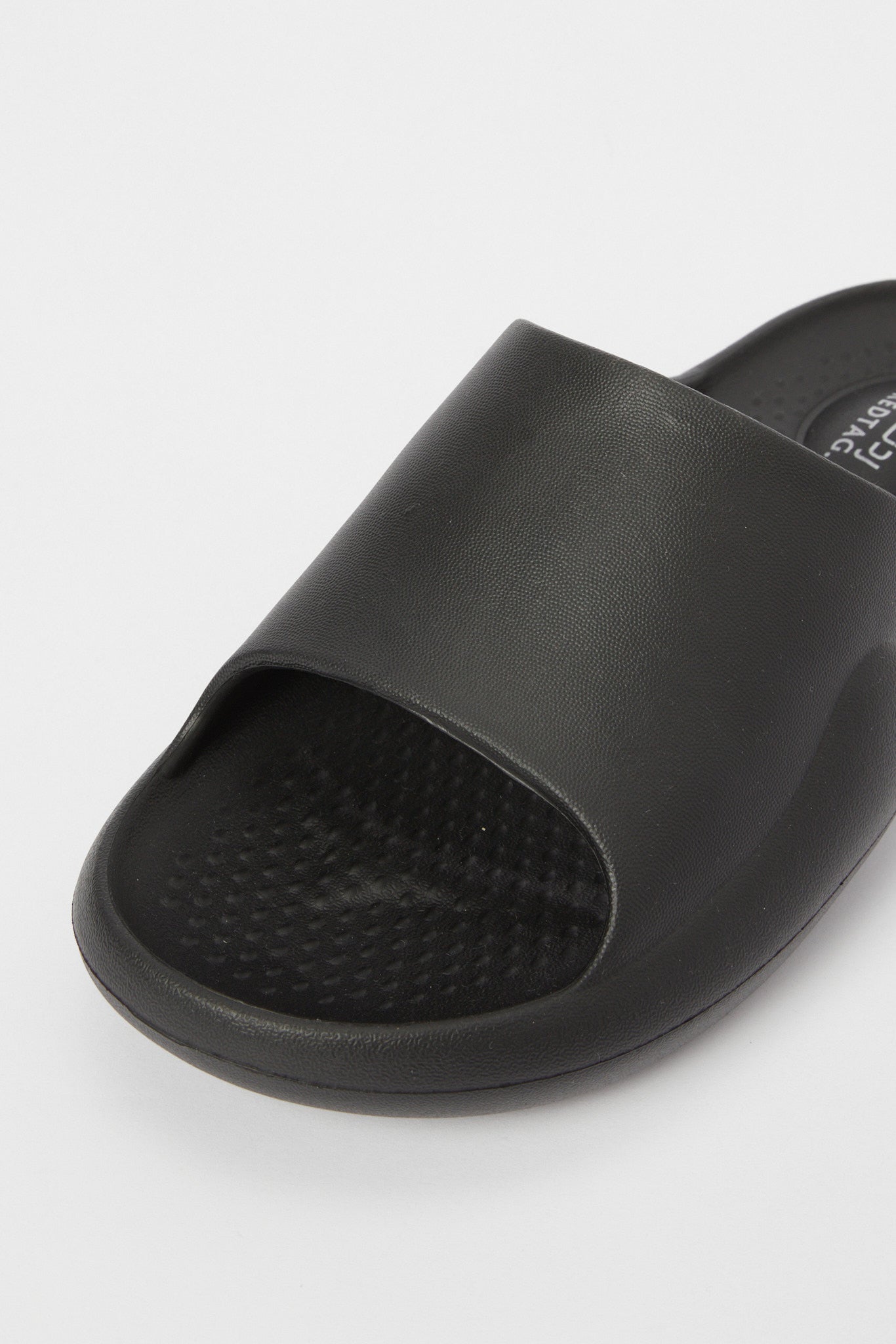 Redtag-Black-Moulded-Platform-Slide-Category:Shoes,-Colour:Black,-Deals:New-In,-Filter:Men's-Footwear,-H1:FOO,-H2:GEN,-H3:SAF,-H4:FLF,-Men-Flip-Flops,-N/A,-New-In-Men-FOO,-Non-Sale,-S23B,-Season:S23B,-Section:Men-Men's-