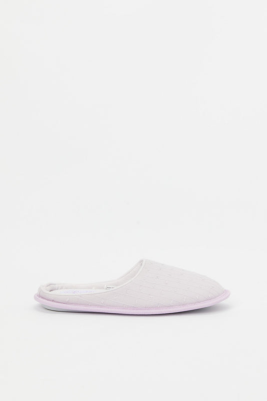 Redtag-Lilac-Stitch-Mule-Category:Shoes,-Colour:Lilac,-Deals:New-In,-Filter:Women's-Footwear,-H1:FOO,-H2:LAD,-H3:SLI,-H4:SLI,-N/A,-New-In-Women-FOO,-Non-Sale,-S23B,-Season:S23B,-Section:Women,-Women-Slippers-Women's-
