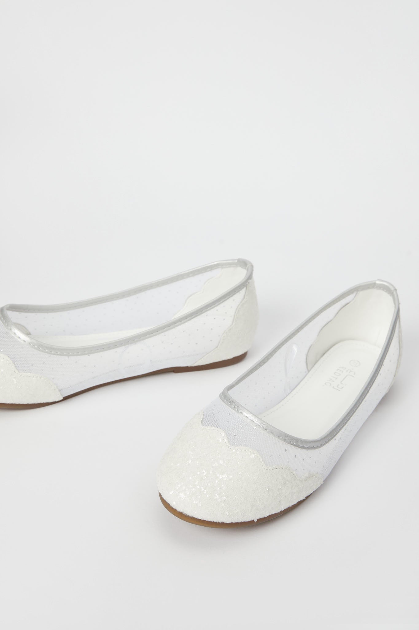 Redtag-White-Lace-Ballerina
(Repeat)-Category:Shoes,-Colour:White,-Deals:New-In,-Filter:Girls-Footwear-(5-to-14-Yrs),-GSR-Shoes,-H1:FOO,-H2:GSR,-H3:SHO,-H4:CAH,-New-In-GSR-FOO,-Non-Sale,-Promo:,-RMD,-S23B,-Season:S23B,-Section:Girls-(0-to-14Yrs)-Senior-Girls-5 to 14 Years