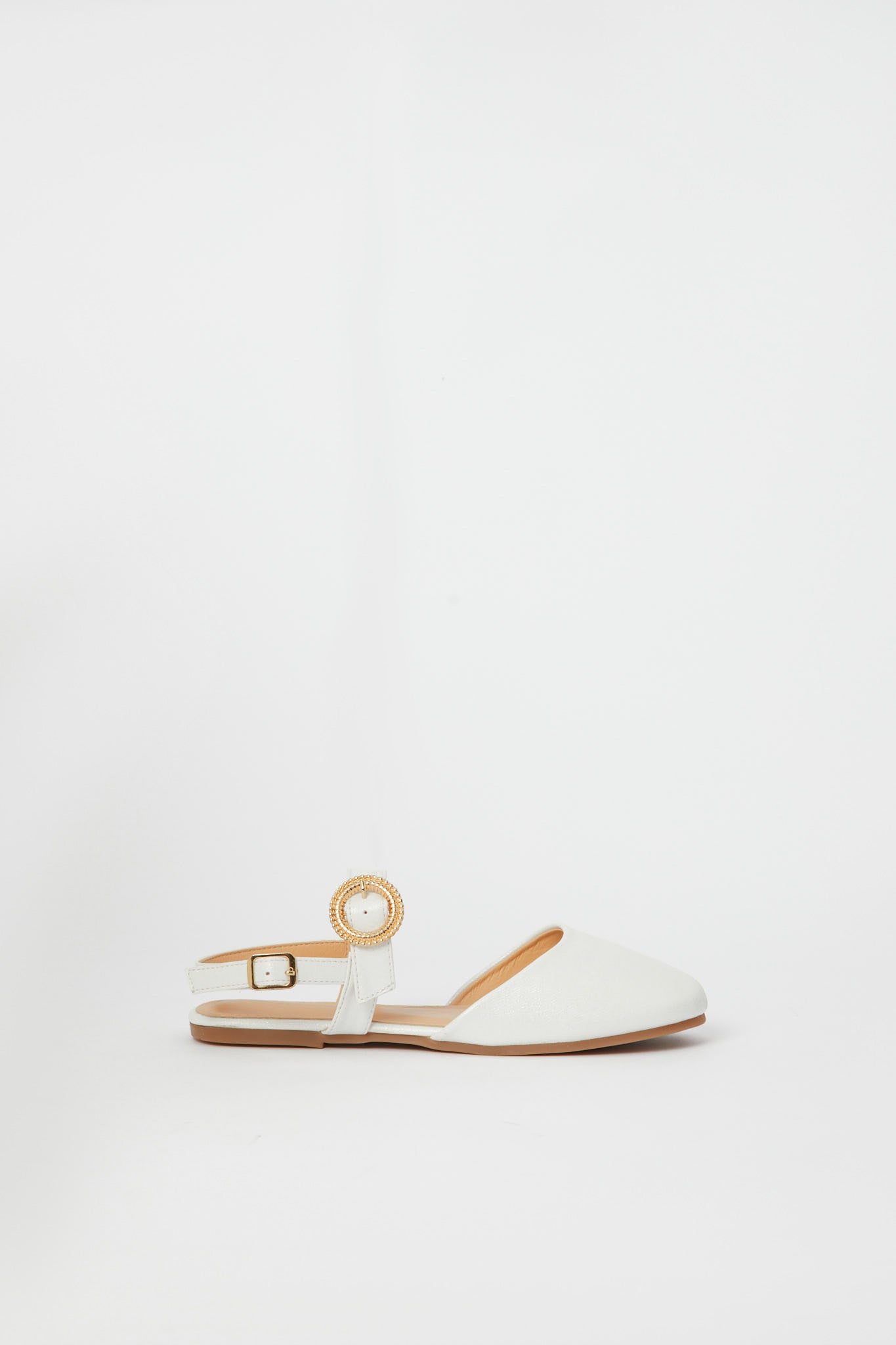 Redtag-White-Backstrap-Mule-Category:Shoes,-Colour:White,-Deals:New-In,-Filter:Girls-Footwear-(5-to-14-Yrs),-GSR-Shoes,-H1:FOO,-H2:GSR,-H3:SHO,-H4:CAH,-New-In-GSR-FOO,-Non-Sale,-Promo:,-RMD,-S23B,-Season:S23B,-Section:Girls-(0-to-14Yrs)-Senior-Girls-5 to 14 Years