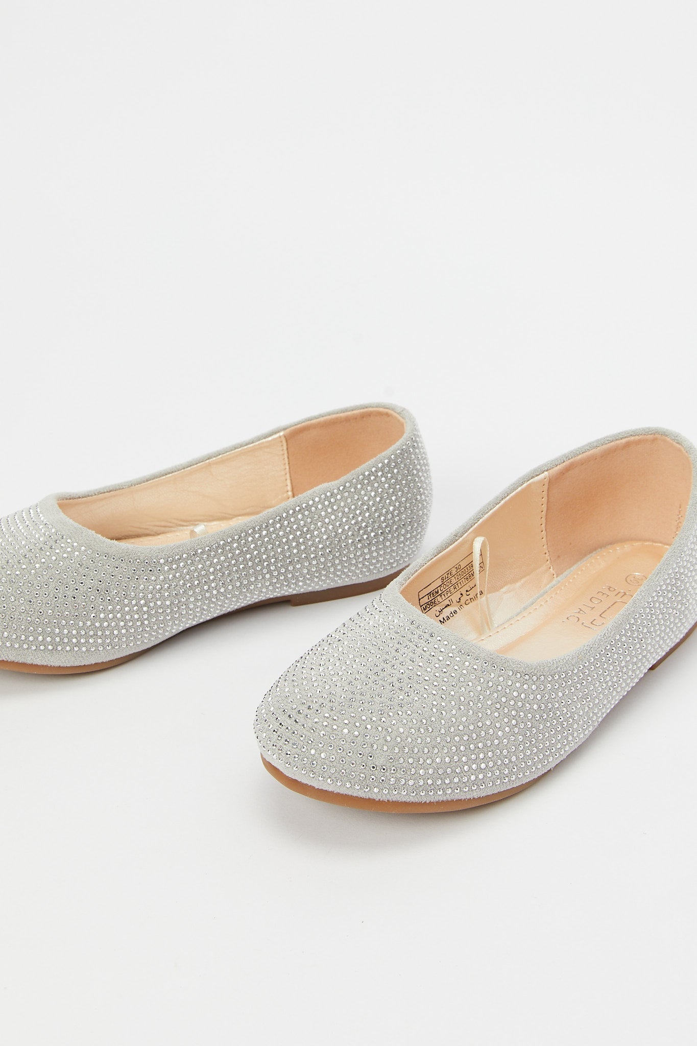 Redtag-Silver-Ballerina-Category:Shoes,-Colour:Silver,-Deals:New-In,-Filter:Girls-Footwear-(5-to-14-Yrs),-GSR-Shoes,-H1:FOO,-H2:GSR,-H3:SHO,-H4:CAH,-New-In-GSR-FOO,-Non-Sale,-Promo:,-RMD,-S23B,-Season:S23B,-Section:Girls-(0-to-14Yrs)-Senior-Girls-5 to 14 Years