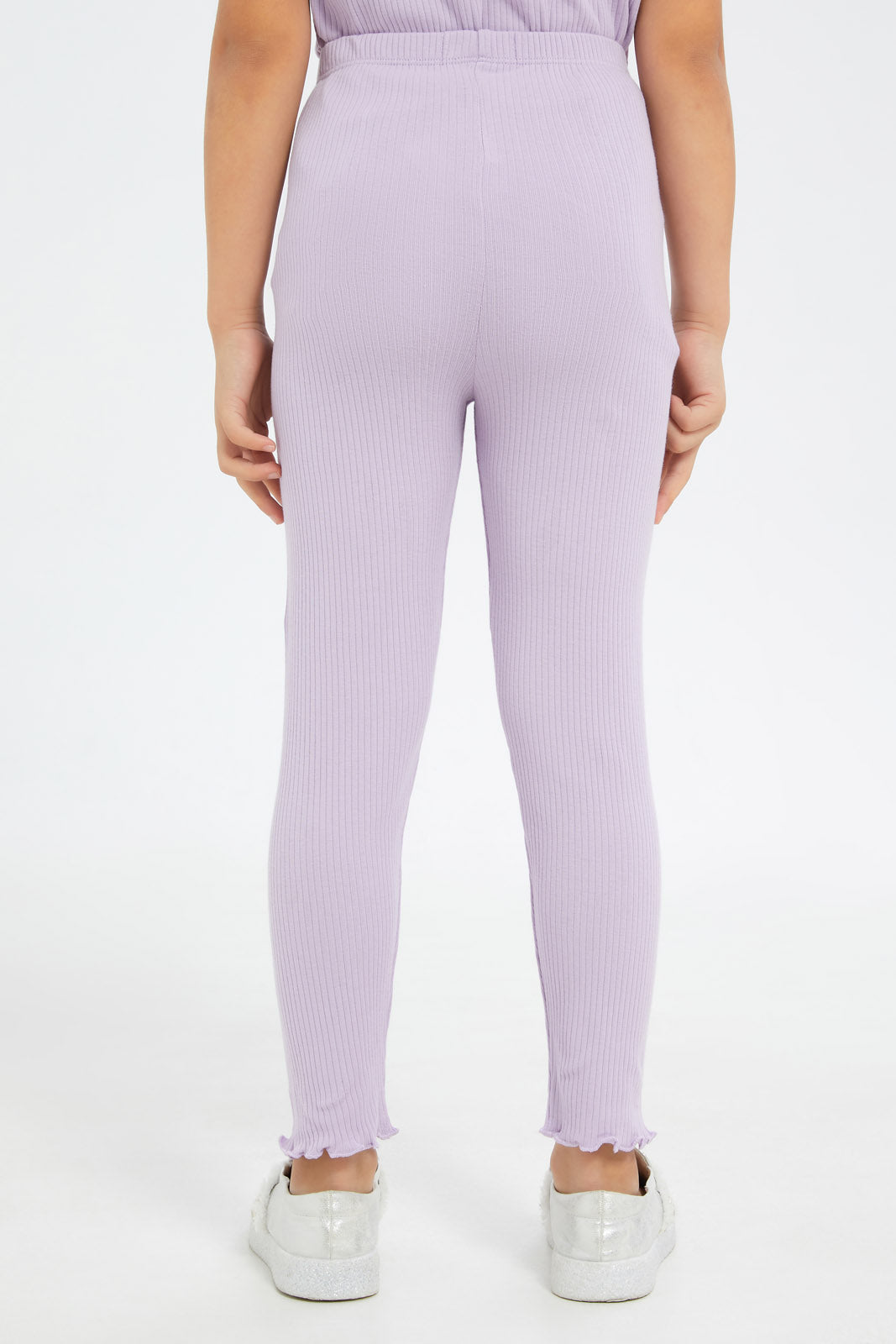 Redtag-Girls-Lilac-Drop-Needle-Leggings-Category:Leggings,-Colour:Lilac,-Deals:New-In,-Filter:Girls-(2-to-8-Yrs),-GIR-Leggings,-H1:KWR,-H2:GIR,-H3:TRS,-H4:LEG,-New-In-GIR-APL,-Non-Sale,-S23B,-Season:S23B,-Section:Girls-(0-to-14Yrs),-TBL-Girls-2 to 8 Years