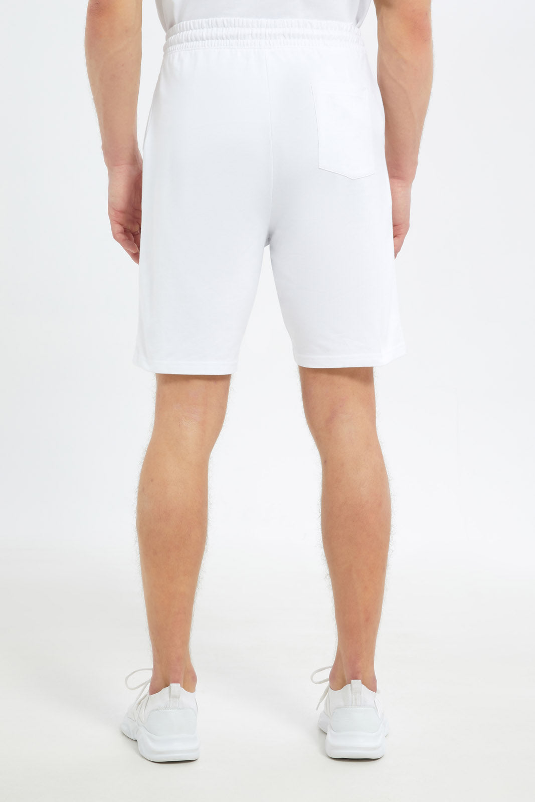Redtag-Men-White-Lounge-Shorts-Category:Shorts,-Colour:White,-Deals:New-In,-Filter:Men's-Clothing,-Men-Shorts,-New-In-Men-APL,-Non-Sale,-S23C,-Section:Men-Men's-