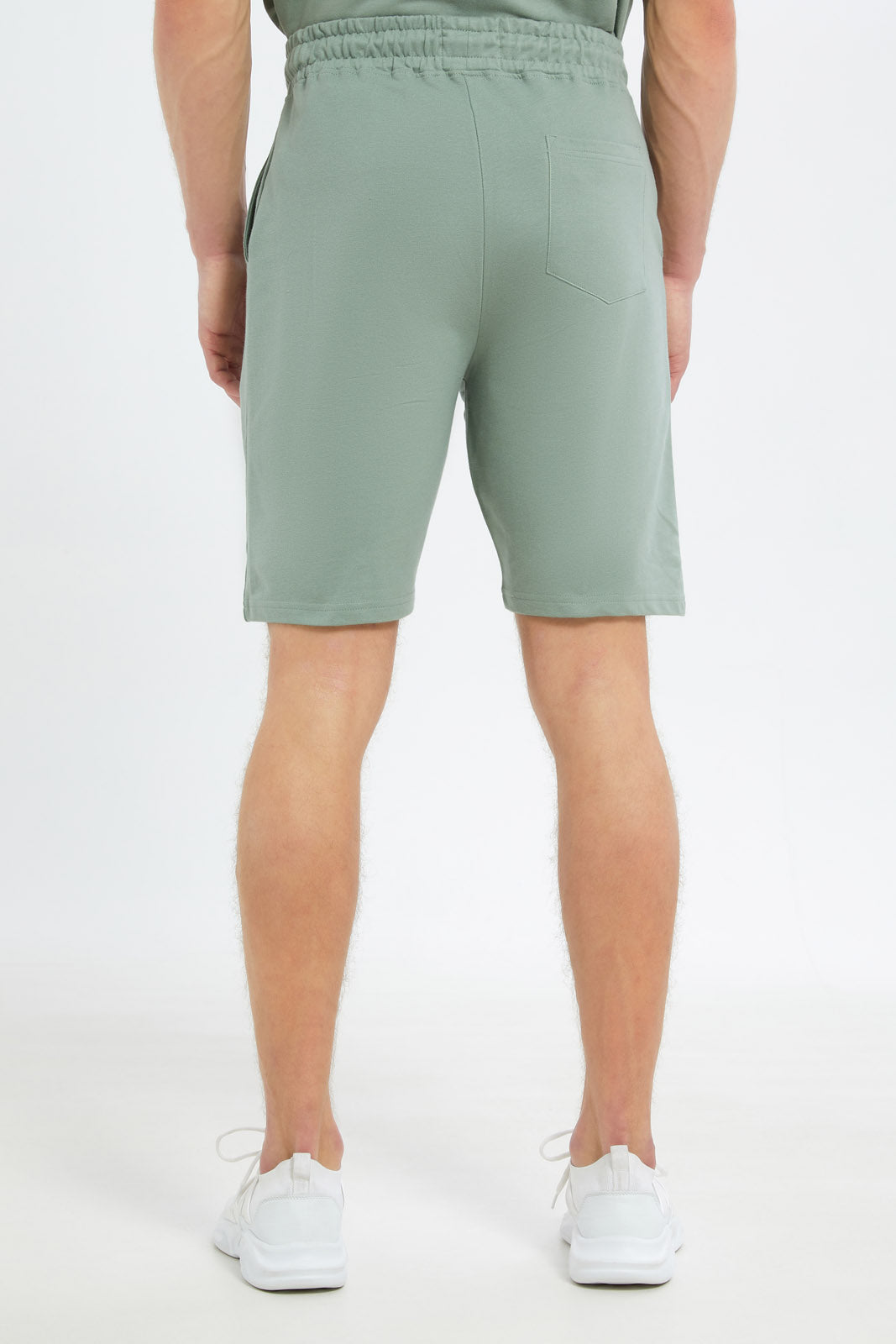 Redtag-Men-Sage-Green-Lounge-Shorts-Category:Shorts,-Colour:Green,-Deals:New-In,-Filter:Men's-Clothing,-Men-Shorts,-New-In-Men-APL,-Non-Sale,-S23C,-Section:Men--