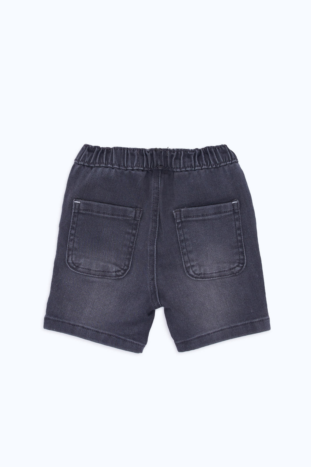 Redtag-Boys-Pull-On-Grey-Denim-Shorts-Category:Shorts,-Colour:Indigo,-Deals:New-In,-Event:STRATEGY,-Filter:Infant-Boys-(3-to-24-Mths),-H1:KWR,-H2:INB,-H3:DNB,-H4:SRT,-INB-Shorts,-New-In-INB-APL,-Non-Sale,-Promo:VLM,-S23C,-Season:S23C,-Section:Boys-(0-to-14Yrs),-VLM-Infant-Boys-3 to 24 Months