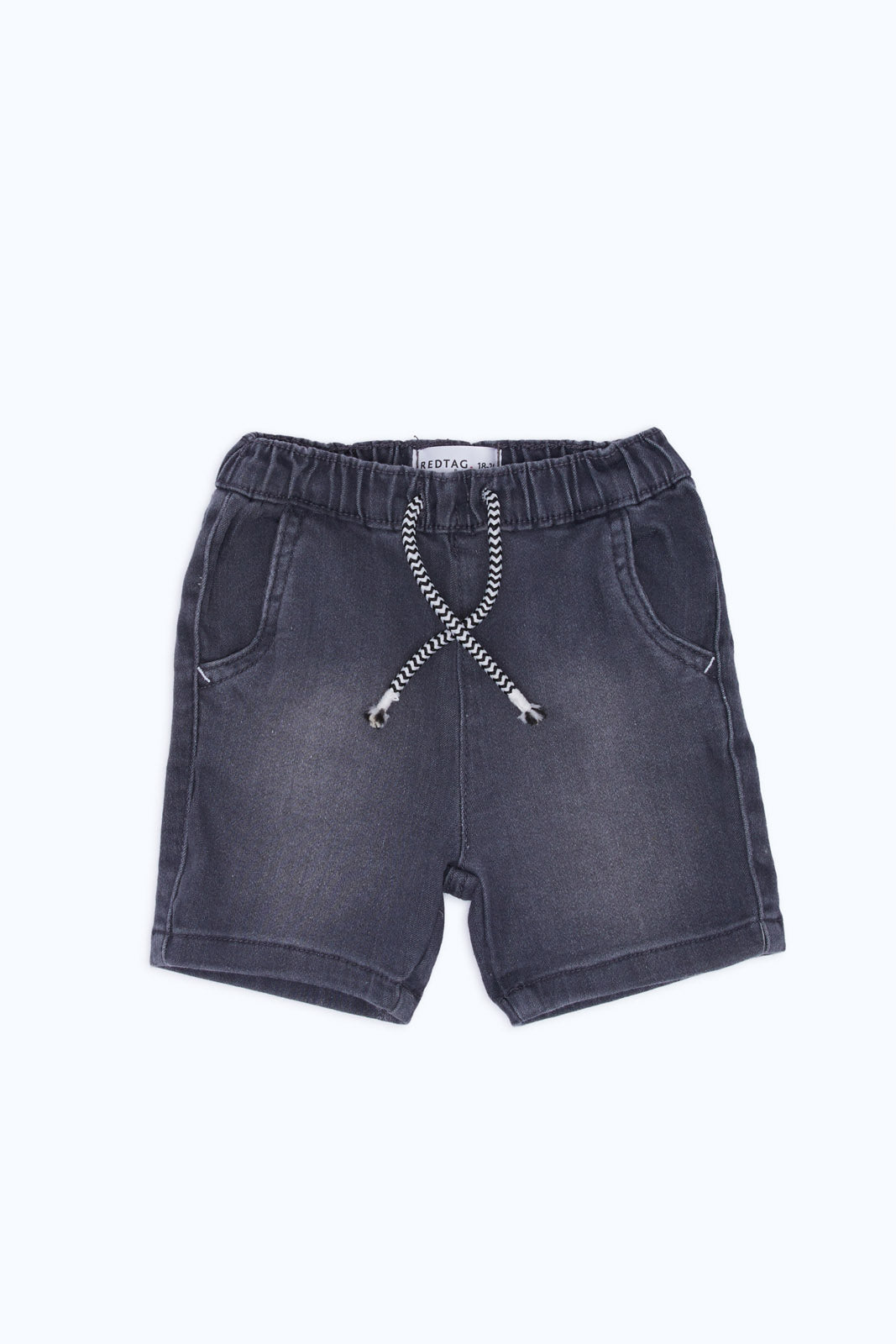Redtag-Boys-Pull-On-Grey-Denim-Shorts-Category:Shorts,-Colour:Indigo,-Deals:New-In,-Event:STRATEGY,-Filter:Infant-Boys-(3-to-24-Mths),-H1:KWR,-H2:INB,-H3:DNB,-H4:SRT,-INB-Shorts,-New-In-INB-APL,-Non-Sale,-Promo:VLM,-S23C,-Season:S23C,-Section:Boys-(0-to-14Yrs),-VLM-Infant-Boys-3 to 24 Months