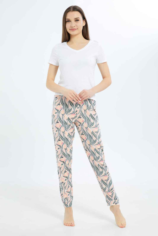 Redtag-Women-Assorted-Color-Pajama-Bottom-Category:Pyjama-Bottoms,-Colour:Assorted,-Deals:New-In,-Filter:Women's-Clothing,-New-In-Women-APL,-Non-Sale,-S23B,-Section:Women,-TBL,-Women-Pyjama-Bottoms--