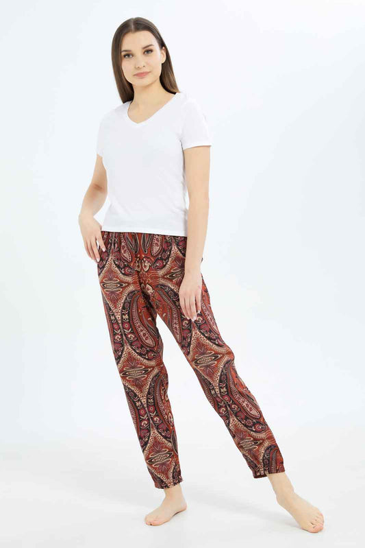 Redtag-Women-Assorted-Color-Pajama-Bottom-Category:Pyjama-Bottoms,-Colour:Assorted,-Deals:New-In,-Filter:Women's-Clothing,-New-In-Women-APL,-Non-Sale,-S23B,-Section:Women,-TBL,-Women-Pyjama-Bottoms--