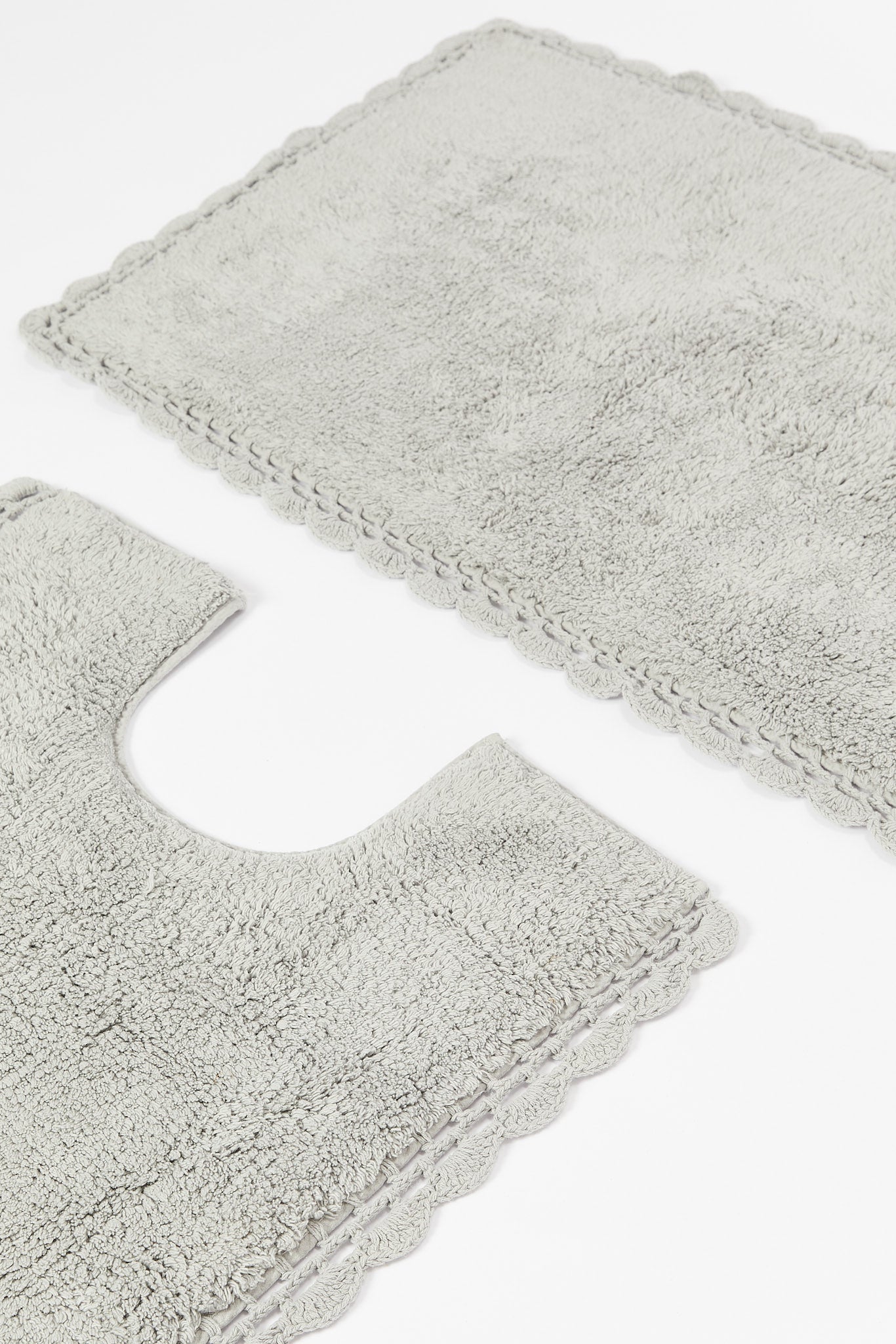 Redtag-Grey-Bathmat-(2-Piece)-Category:Bathmats,-Colour:Grey,-Deals:New-In,-Filter:Home-Bathroom,-HMW-BAC-Bath-Accessories,-New-In-HMW-BAC,-Non-Sale,-S23B,-Section:Homewares-Home-Bathroom-