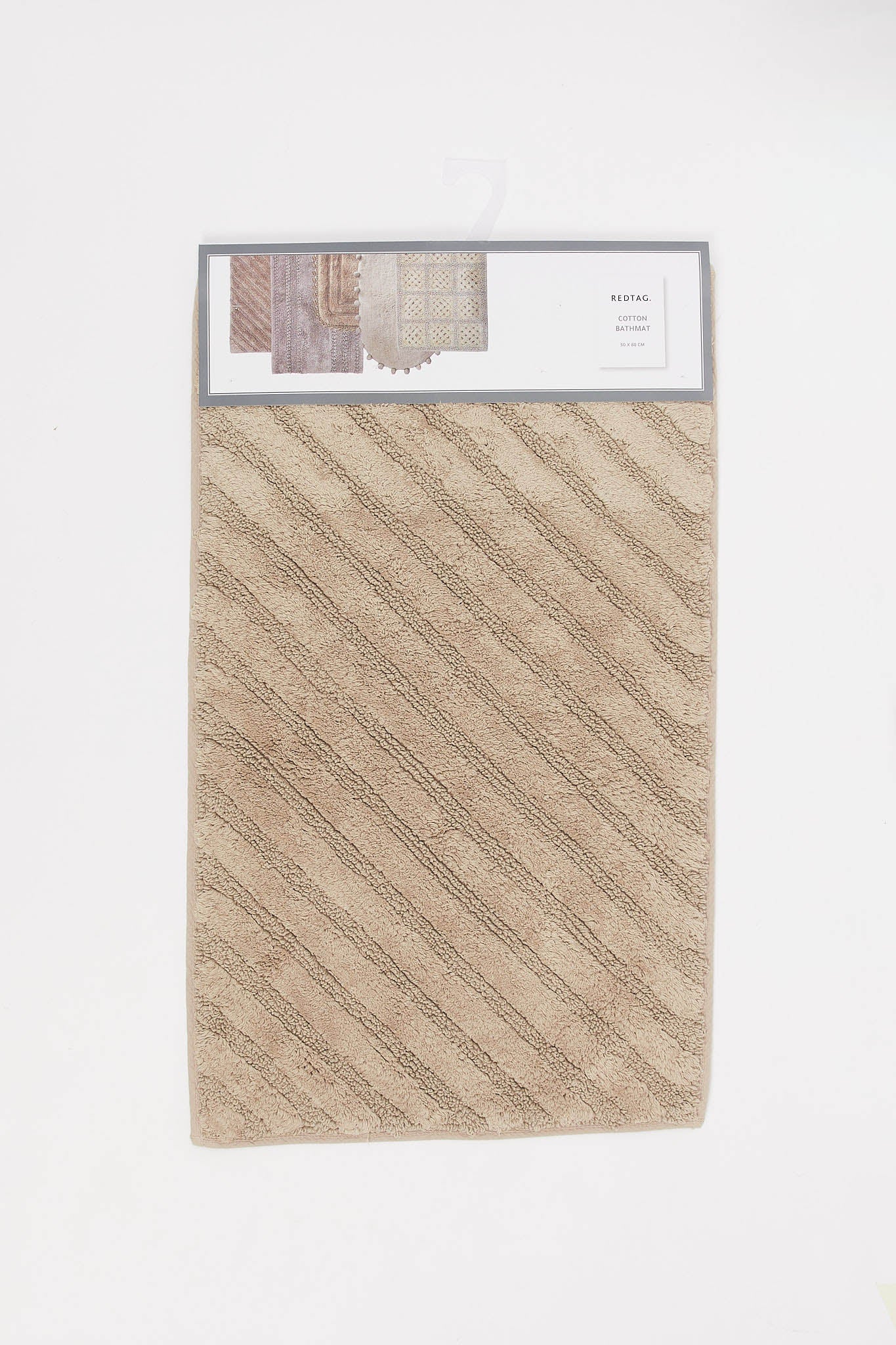 Redtag-Grey-Bath-Mat-Category:Bathmats,-Colour:Grey,-Deals:New-In,-Event:RMD,-Filter:Home-Bathroom,-H1:HMW,-H2:BAC,-H3:BCE,-H4:BPM,-HMW-BAC-Bath-Accessories,-New-In-HMW-BAC,-Non-Sale,-Promo:STELLA,-S23B,-Season:S23B,-Section:Homewares,-Style:CHUNKY-Home-Bathroom-