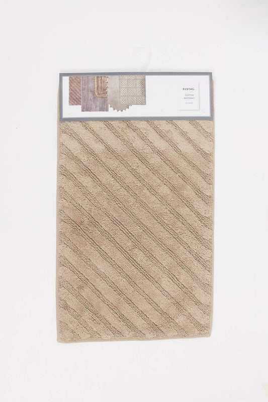 Redtag-Grey-Bath-Mat-Category:Bathmats,-Colour:Grey,-Deals:New-In,-Event:RMD,-Filter:Home-Bathroom,-H1:HMW,-H2:BAC,-H3:BCE,-H4:BPM,-HMW-BAC-Bath-Accessories,-New-In-HMW-BAC,-Non-Sale,-Promo:STELLA,-S23B,-Season:S23B,-Section:Homewares,-Style:CHUNKY-Home-Bathroom-