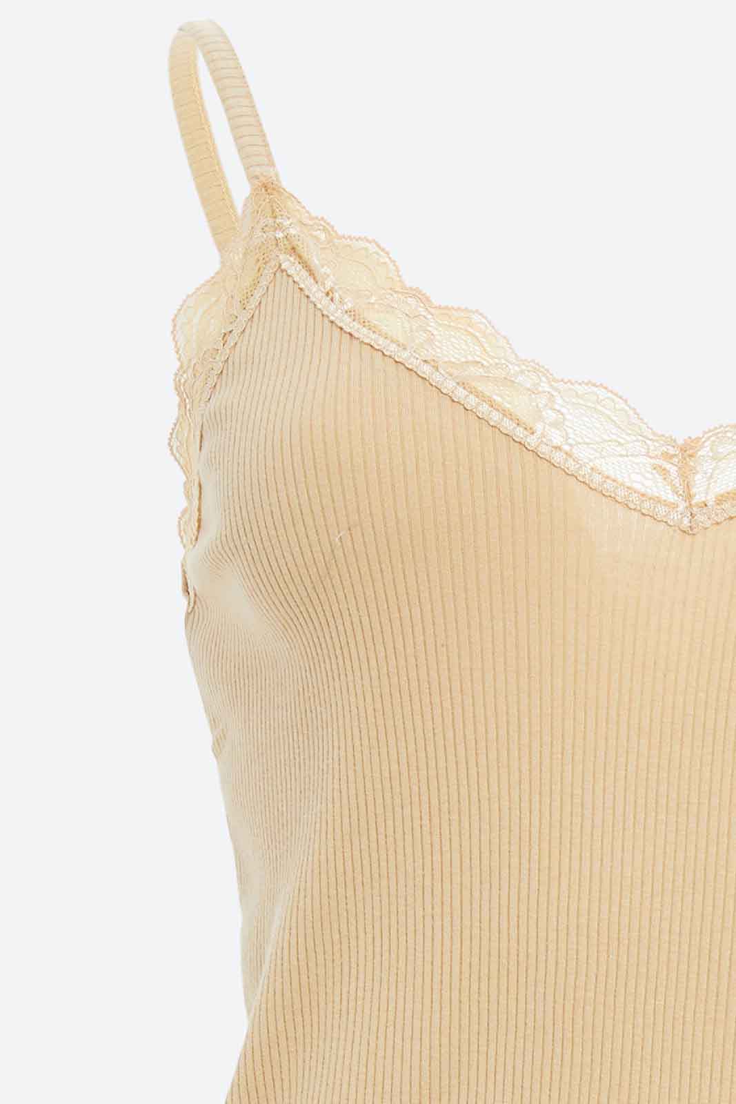 Redtag-Women-Beige-Strappy-Lace-Vest-Category:Vests,-Colour:Beige,-Deals:New-In,-Filter:Women's-Clothing,-KSH,-New-In-Women-APL,-Non-Sale,-S23A,-Section:Women,-Women-Vests-Women's-