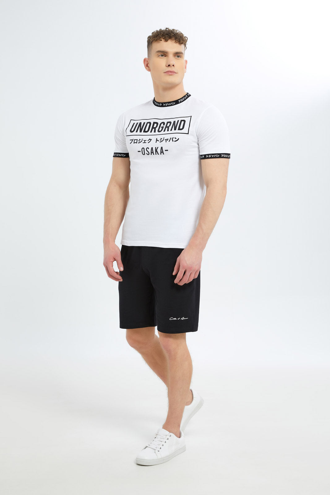 Redtag-Men-White-Contrast-Neck-&-Sleeve-Rib-T-Shirt-Category:T-Shirts,-Colour:White,-Deals:New-In,-Filter:Men's-Clothing,-Men-T-Shirts,-New-In-Men-APL,-Non-Sale,-S23C,-Section:Men-Men's-