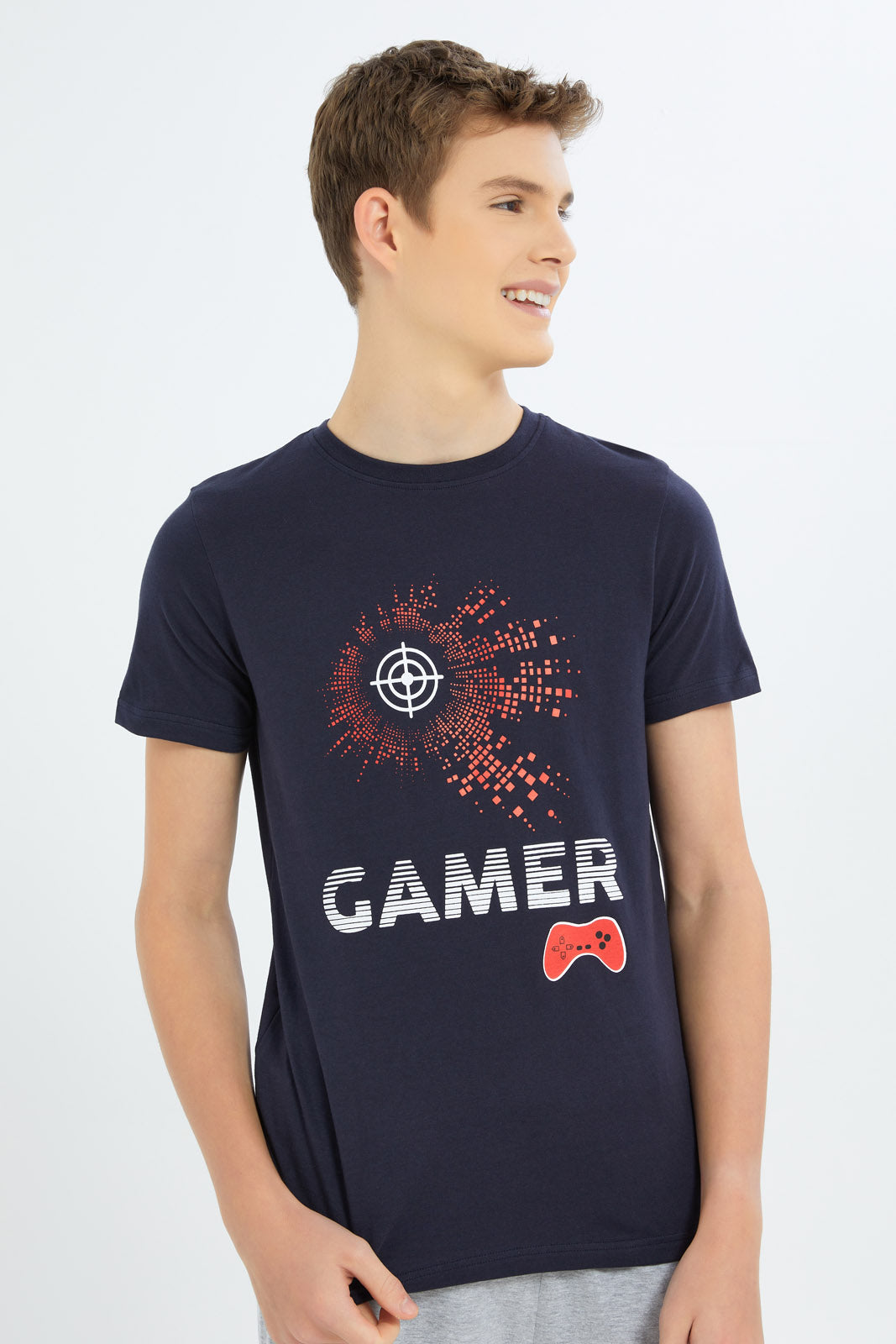 Redtag-Boys-Navy-Gamer-Nightsuit-BSR-Pyjama-Sets,-Category:Pyjama-Sets,-Colour:Navy,-Deals:New-In,-Filter:Senior-Boys-(8-to-14-Yrs),-New-In-BSR-APL,-Non-Sale,-S23B,-Section:Boys-(0-to-14Yrs),-VLM-Senior-Boys-9 to 14 Years