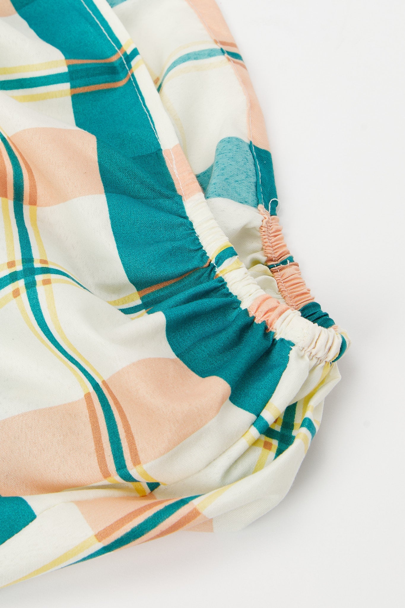 Redtag-Blue-Check-Print-Fitted-Sheet-(King-Size)-365,-Category:Fitted-Sheets,-Colour:Blue,-Deals:New-In,-Filter:Home-Bedroom,-H1:HMW,-H2:BED,-H3:BLN,-H4:FTT,-HMW-BED-Fitted-Sheets,-New-In-HMW-BED,-Non-Sale,-Season:365,-Section:Homewares,-Style:ENTRY-Home-Bedroom-
