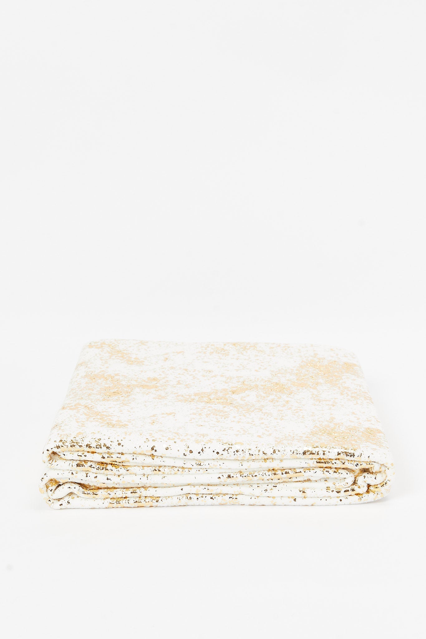 Redtag-Ivory/Gold-Foil-Print-Throw-Category:Throws,-Colour:Ivory,-Deals:New-In,-Filter:Home-Bedroom,-HMW-BED-Throws,-New-In-HMW-BED,-Non-Sale,-S23B,-Section:Homewares-Home-Bedroom-
