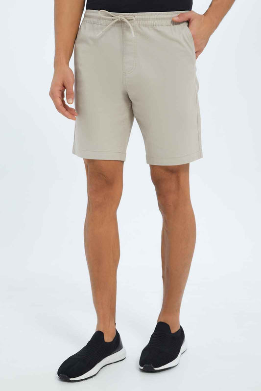 Redtag-Men-Beige-Pull-On-Shorts-Category:Shorts,-Colour:Beige,-Deals:New-In,-Filter:Men's-Clothing,-Men-Shorts,-New-In-Men-APL,-Non-Sale,-S23B,-Section:Men--