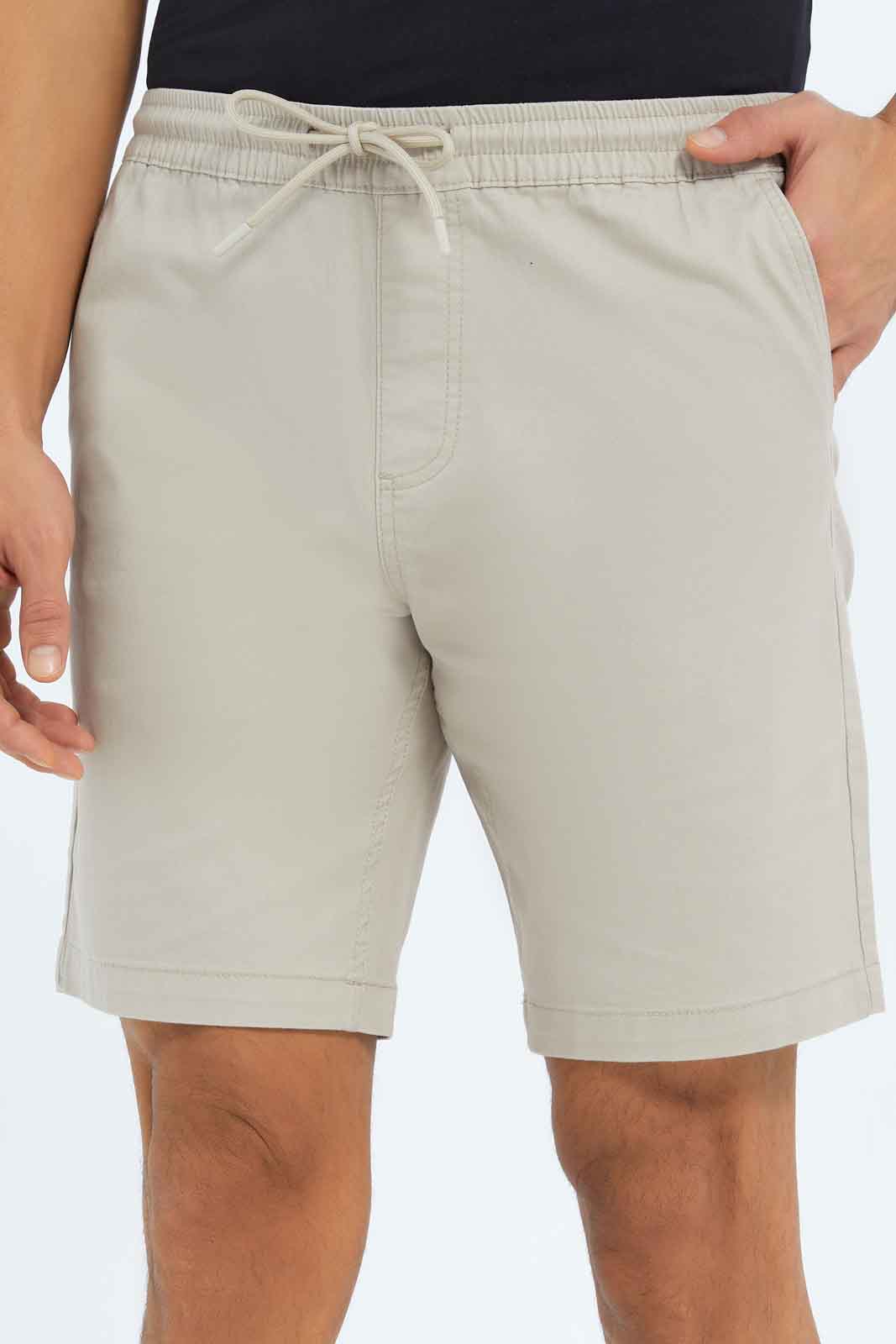 Redtag-Men-Beige-Pull-On-Shorts-Category:Shorts,-Colour:Beige,-Deals:New-In,-Filter:Men's-Clothing,-Men-Shorts,-New-In-Men-APL,-Non-Sale,-S23B,-Section:Men--