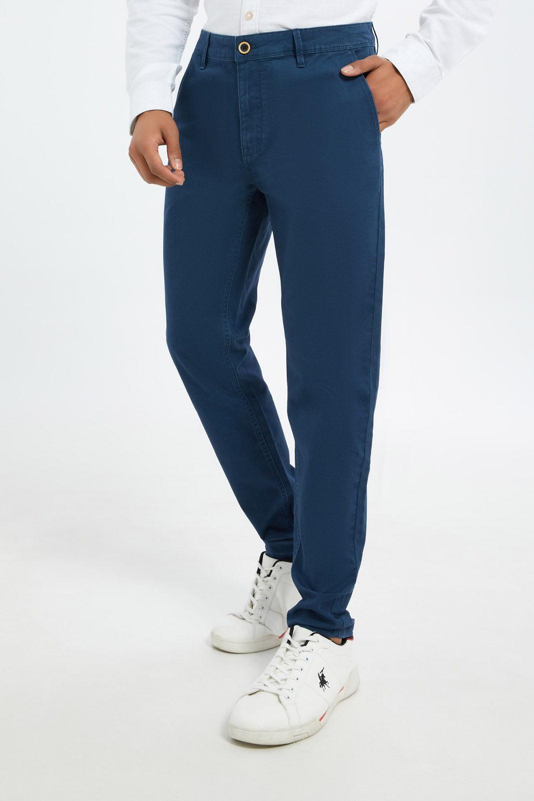 Redtag-Men-Light-Blue-Chino-Trousers-Category:Trousers,-Colour:Blue,-Deals:New-In,-Filter:Men's-Clothing,-H1:MWR,-H2:GEN,-H3:TRS,-H4:CTR,-Men-Trousers,-New-In-Men-APL,-Non-Sale,-RMD,-S23C,-Season:S23C,-Section:Men-Men's-