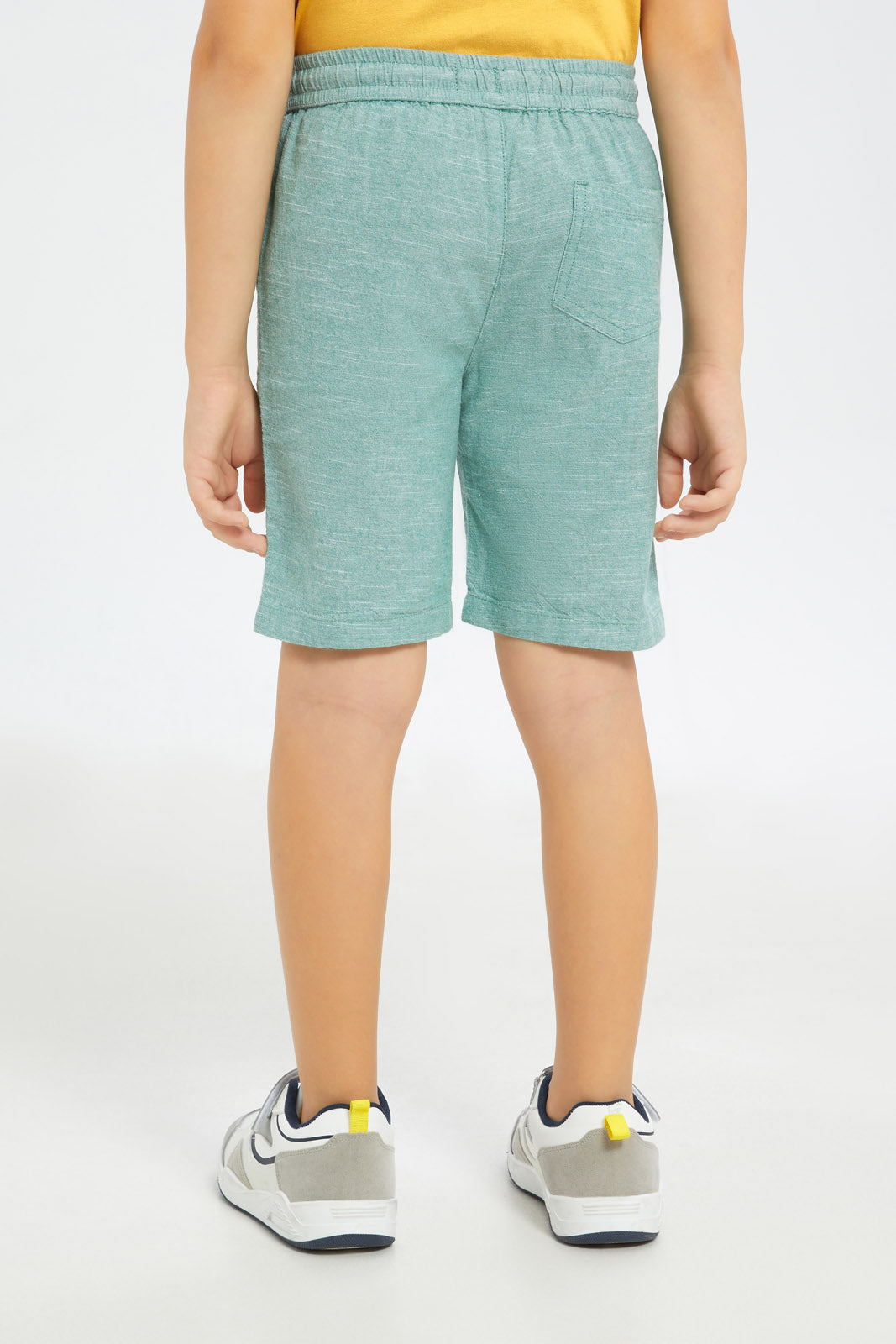Redtag-Boys-Mint-Cotton-Slub-Pullon-Shorts-BOY-Shorts,-Category:Shorts,-Colour:Mint,-Deals:New-In,-Filter:Boys-(2-to-8-Yrs),-H1:KWR,-H2:BOY,-H3:TRS,-H4:SRT,-New-In-BOY-APL,-Non-Sale,-S23D,-Season:S23D,-Section:Boys-(0-to-14Yrs)-Boys-2 to 8 Years