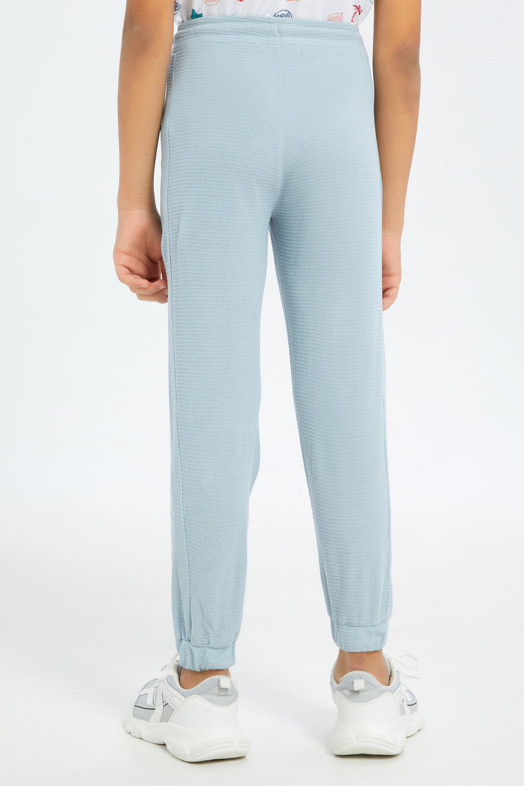 Redtag-Boys-Blue-Waffle-Jogpant-BOY-Joggers,-Category:Joggers,-Colour:Blue,-Deals:New-In,-Filter:Boys-(2-to-8-Yrs),-New-In-BOY-APL,-Non-Sale,-S23C,-Section:Boys-(0-to-14Yrs)-Boys-2 to 8 Years