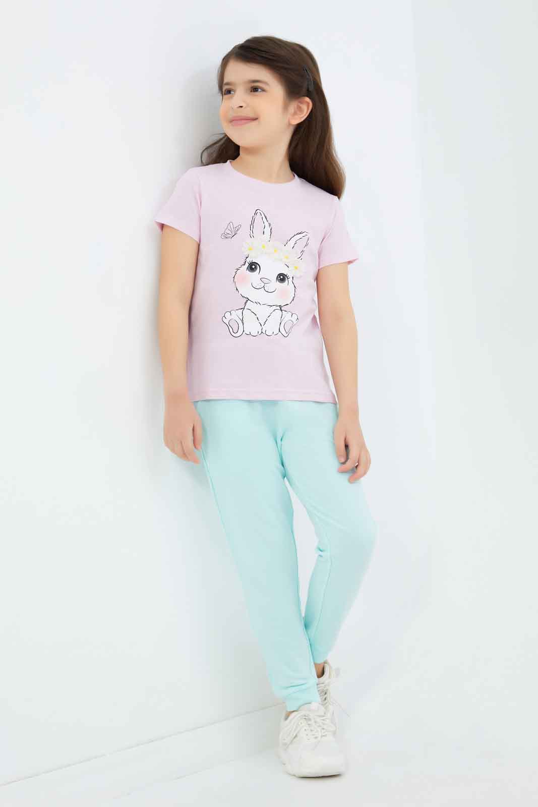 Redtag-Girls-Mint-Jogger-Pants-Category:Joggers,-Colour:Mint,-Deals:New-In,-Filter:Girls-(2-to-8-Yrs),-GIR-Joggers,-New-In-GIR-APL,-Non-Sale,-S23B,-Section:Girls-(0-to-14Yrs),-TBL-Girls-2 to 8 Years