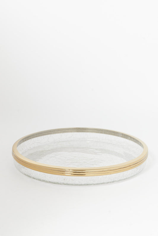 Redtag-Gold-Crackle-Glass-Amenity-Tray-Category:Bathroom-Accessories,-Colour:Gold,-Deals:New-In,-Filter:Home-Bathroom,-H1:HMW,-H2:BAC,-H3:BCE,-H4:BAE,-HMW-BAC-Bath-Accessories,-New-In-HMW-BAC,-Non-Sale,-S23B,-Season:S23B,-Section:Homewares-Home-Bathroom-