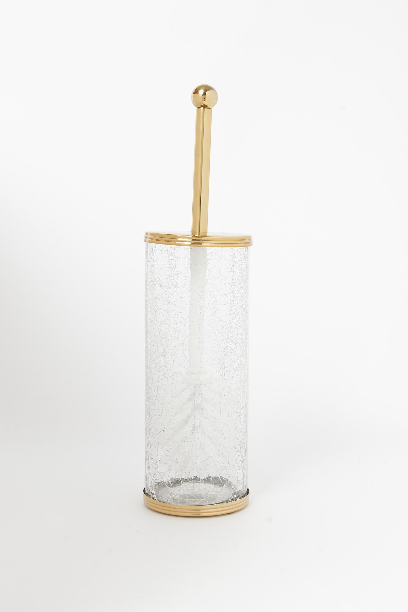 Redtag-Gold-Glass-Toilet-Brush-Holder-Category:Bathroom-Accessories,-Colour:Gold,-Deals:New-In,-Filter:Home-Bathroom,-H1:HMW,-H2:BAC,-H3:BCE,-H4:BAE,-HMW-BAC-Bath-Accessories,-New-In-HMW-BAC,-Non-Sale,-S23B,-Season:S23B,-Section:Homewares-Home-Bathroom-