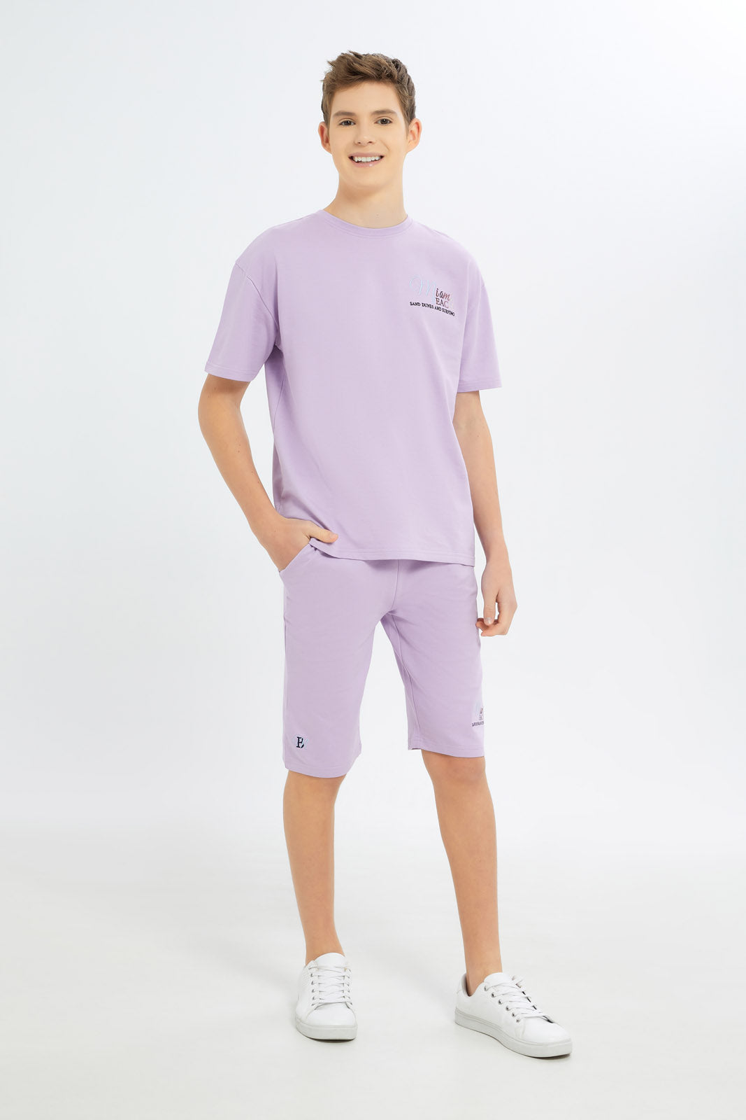 Redtag-Boys-Lilac-Club-Monde-Oversize-Casual-Set-BSR-Casual-Sets,-Category:Casual-Sets,-Colour:Lilac,-Deals:New-In,-Filter:Senior-Boys-(8-to-14-Yrs),-H1:KWR,-H2:BSR,-H3:SET,-H4:CAE,-New-In-BSR-APL,-Non-Sale,-S23C,-Season:S23C,-Section:Boys-(0-to-14Yrs)--