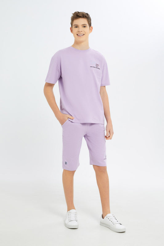 Redtag-Boys-Lilac-Club-Monde-Oversize-Casual-Set-BSR-Casual-Sets,-Category:Casual-Sets,-Colour:Lilac,-Deals:New-In,-Filter:Senior-Boys-(8-to-14-Yrs),-H1:KWR,-H2:BSR,-H3:SET,-H4:CAE,-New-In-BSR-APL,-Non-Sale,-S23C,-Season:S23C,-Section:Boys-(0-to-14Yrs)--