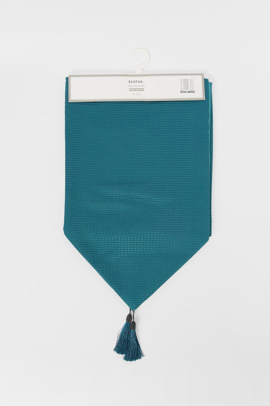 Redtag-Blue-Jacquard-Table-Runner-Category:Table-Linen,-Colour:Blue,-Deals:New-In,-Filter:Home-Dining,-H1:HMW,-H2:DIN,-H3:KIS,-H4:TLN,-HMW-DIN-Kitchen-Accessories,-New-In-HMW-DIN,-Non-Sale,-S23B,-Season:S23B,-Section:Homewares-Home-Dining-