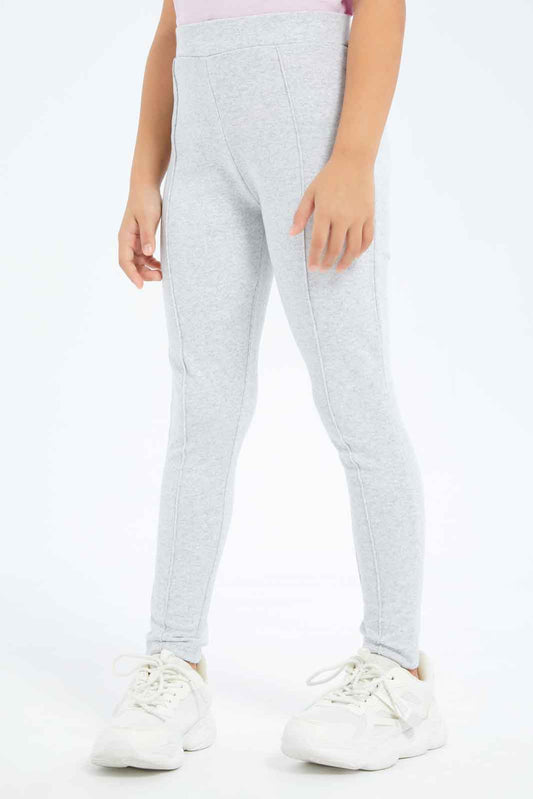 Redtag-Girls-Grey-Leggings-Category:Leggings,-Colour:Grey,-Deals:New-In,-Filter:Girls-(2-to-8-Yrs),-GIR-Leggings,-New-In-GIR-APL,-Non-Sale,-S23B,-Section:Girls-(0-to-14Yrs)-Girls-2 to 8 Years