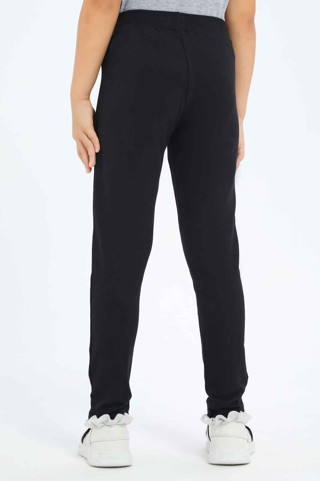 Redtag-Girls-Black-Leggings-Category:Leggings,-Colour:Black,-Deals:New-In,-Filter:Girls-(2-to-8-Yrs),-GIR-Leggings,-New-In-GIR-APL,-Non-Sale,-S23B,-Section:Girls-(0-to-14Yrs)-Girls-2 to 8 Years