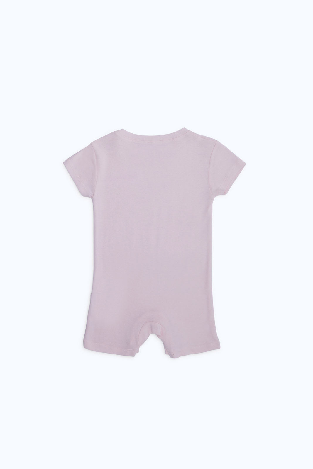 Redtag-Girls-Pink-Solid-Ppe-Rib-Romper-Category:Rompers,-Colour:Apricot,-Deals:New-In,-Filter:Baby-(0-to-12-Mths),-NBG-Rompers,-New-In-NBG-APL,-Non-Sale,-PPE,-S23B,-Section:Boys-(0-to-14Yrs)-Baby-0 to 12 Months