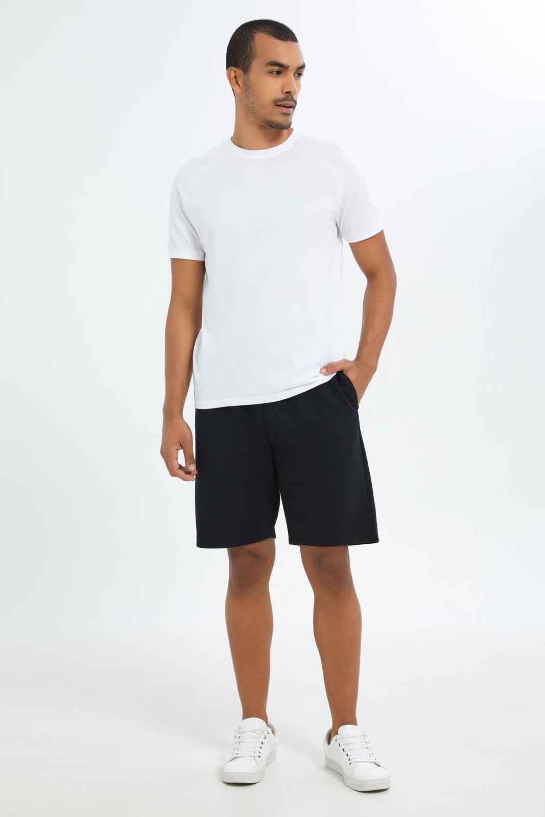 Men Black Lounge Shorts