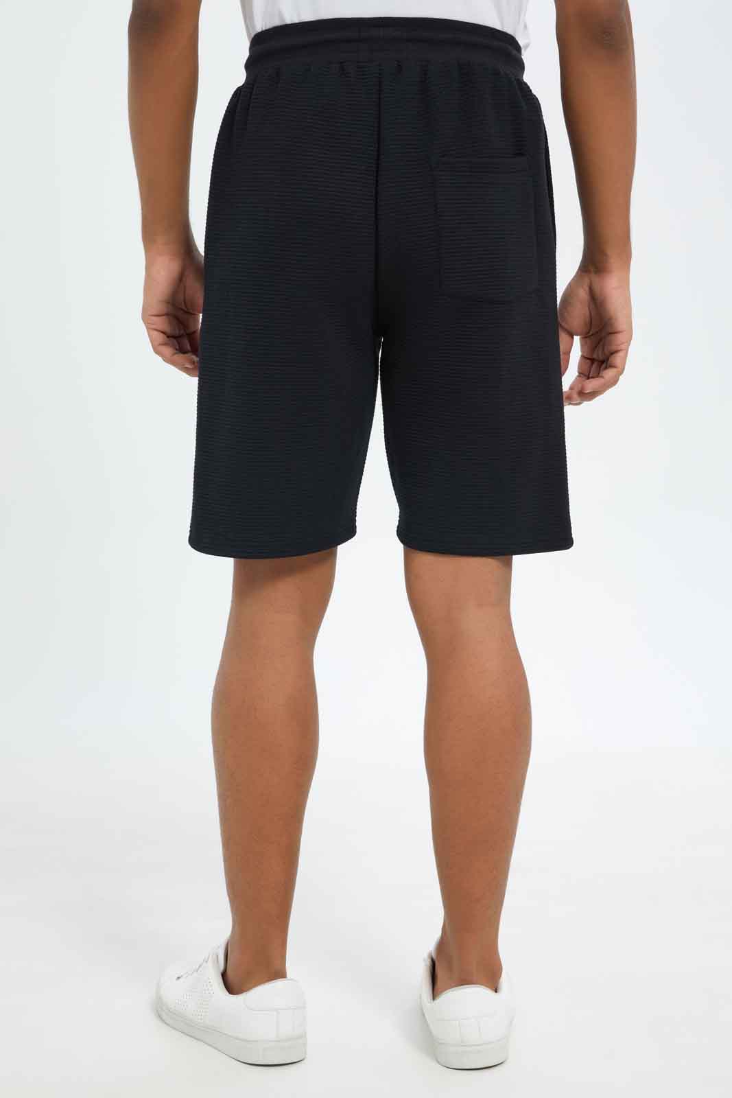 Men Black Lounge Shorts