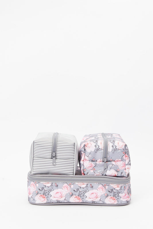 Redtag-Grey-Cosmetic-Pouches-Category:Cosmetics,-Colour:Grey,-Filter:Women's-Accessories,-New-In,-New-In-Women-ACC,-Non-Sale,-S23B,-Section:Women,-Women-Cosmetics-Women-