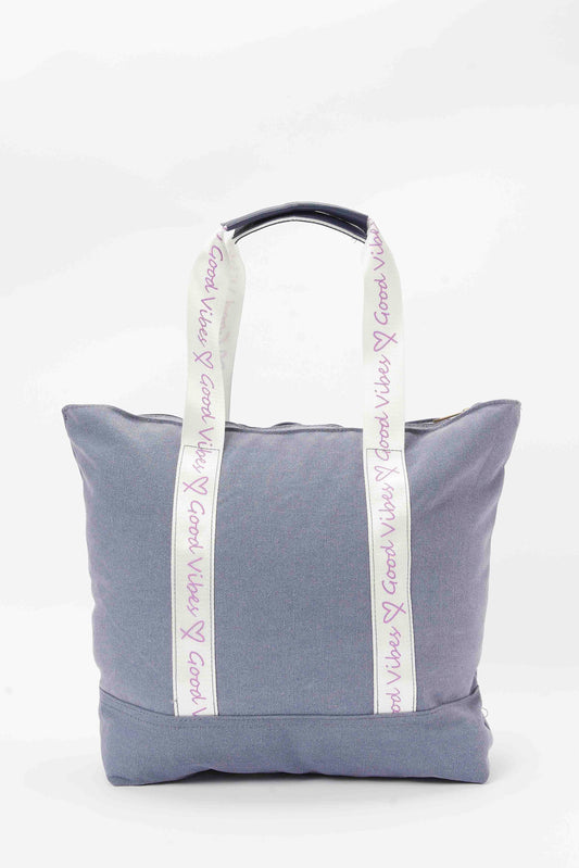 Redtag-Navy-Shopper-With-Tapping-Category:Bags,-Colour:Navy,-Filter:Women's-Accessories,-H1:ACC,-H2:LAD,-H3:LAB,-H4:SHP,-New-In,-New-In-Women-ACC,-Non-Sale,-S23B,-Season:S23B,-Section:Women,-Women-Bags-Women-